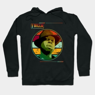 J Dilla | circle beat retro style Hoodie